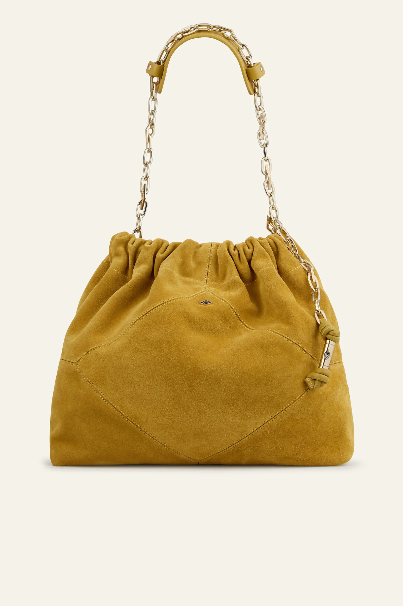 JUNE suede tote bag