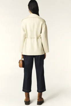 KAM belted coat