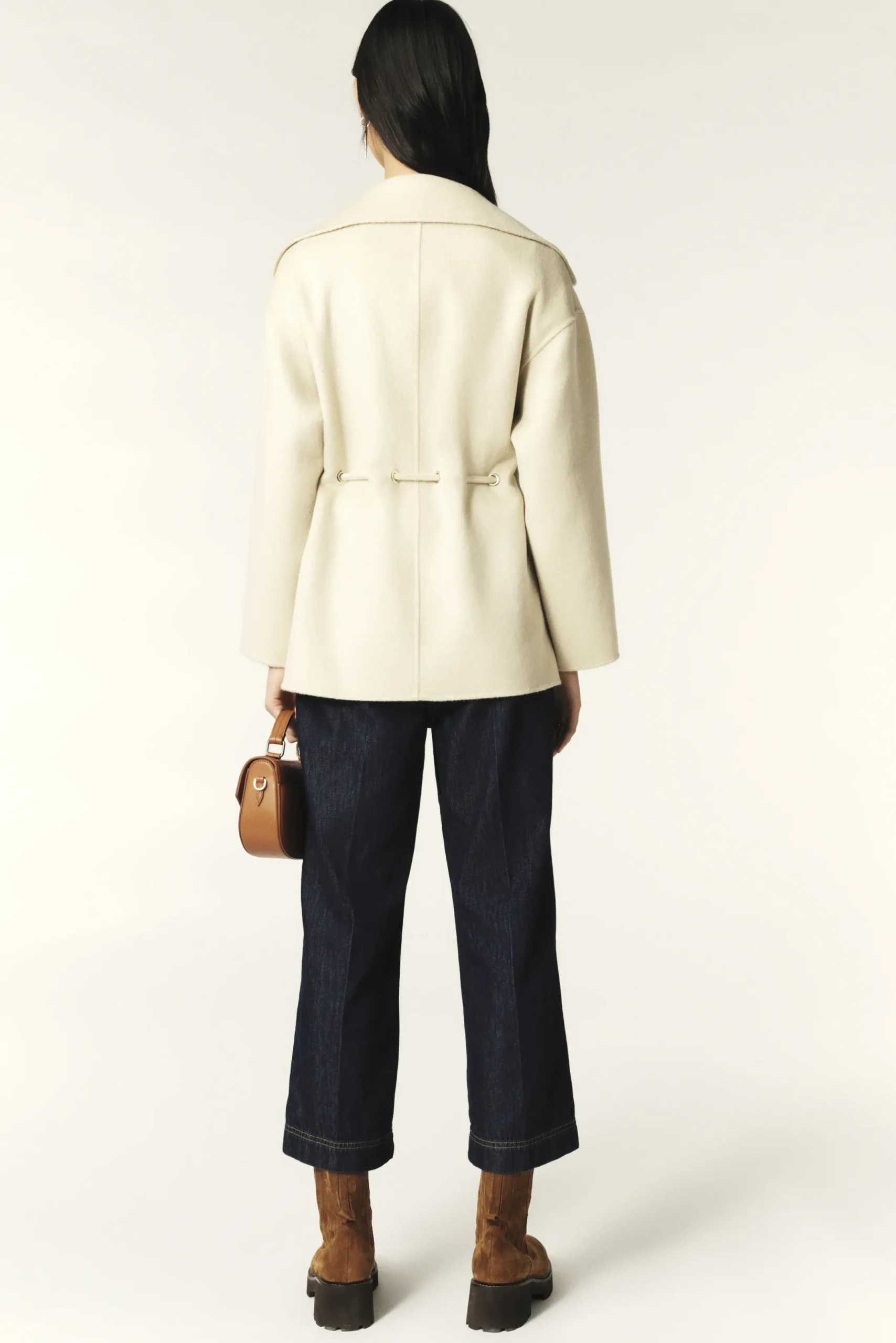 KAM belted coat