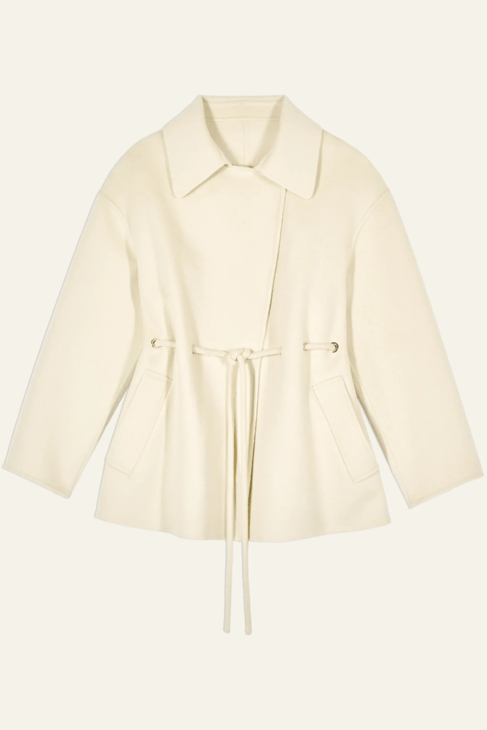 KAM belted coat