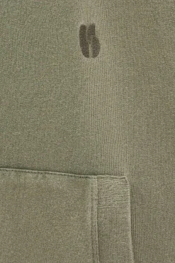 KIRA zipped cotton sweatshirt