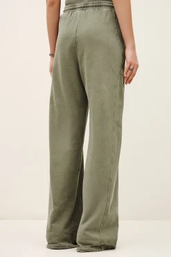 KOKO cotton wide-leg pants