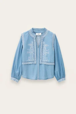LAURA denim shirt