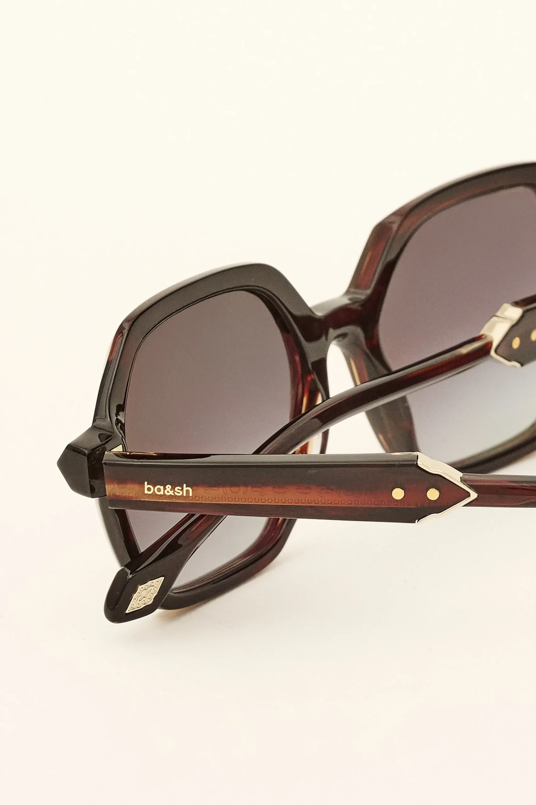 LIZBET hexagonal sunglasses
