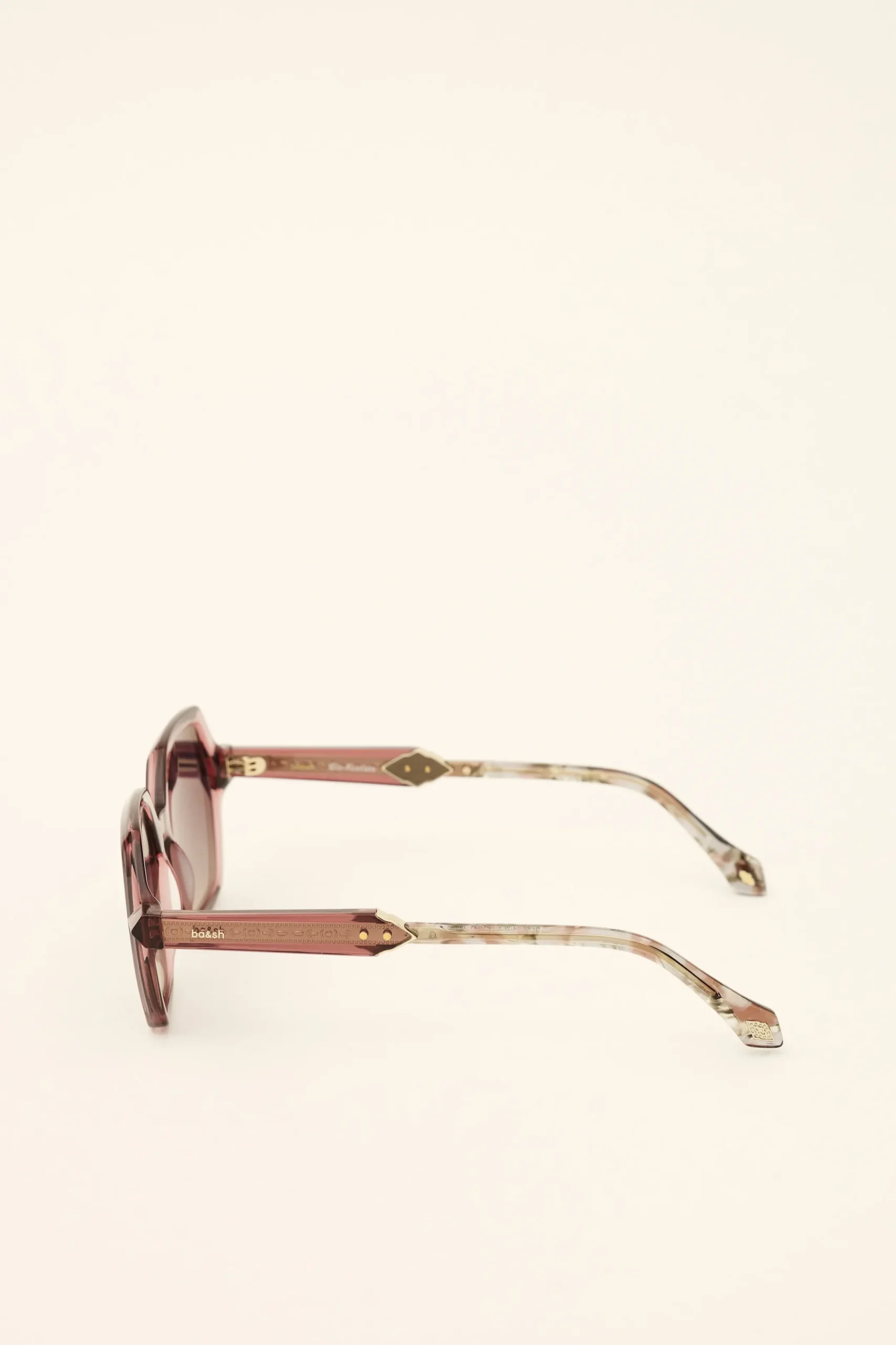 LIZBET hexagonal sunglasses