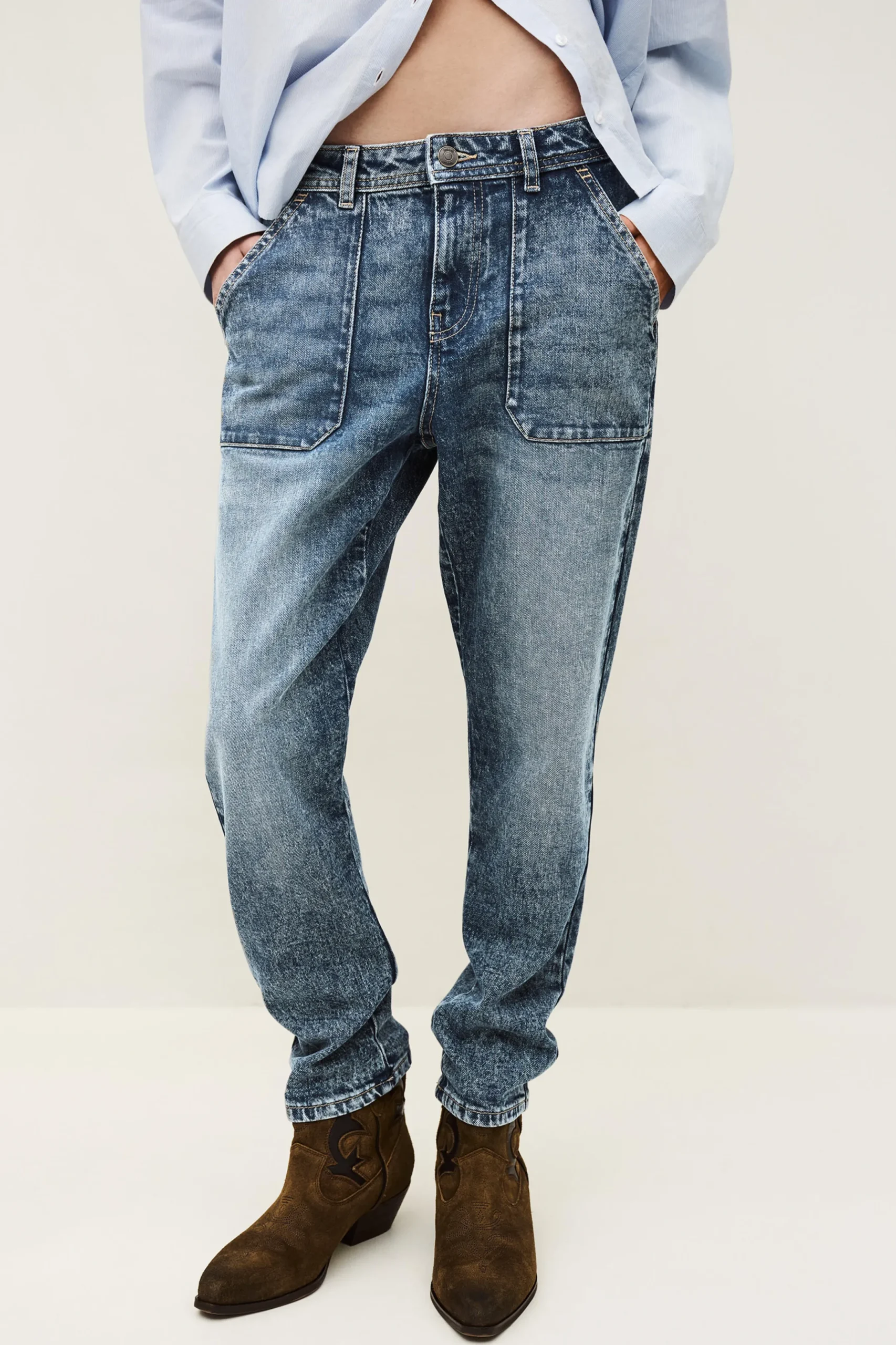 MALLY premium straight-fit jeans