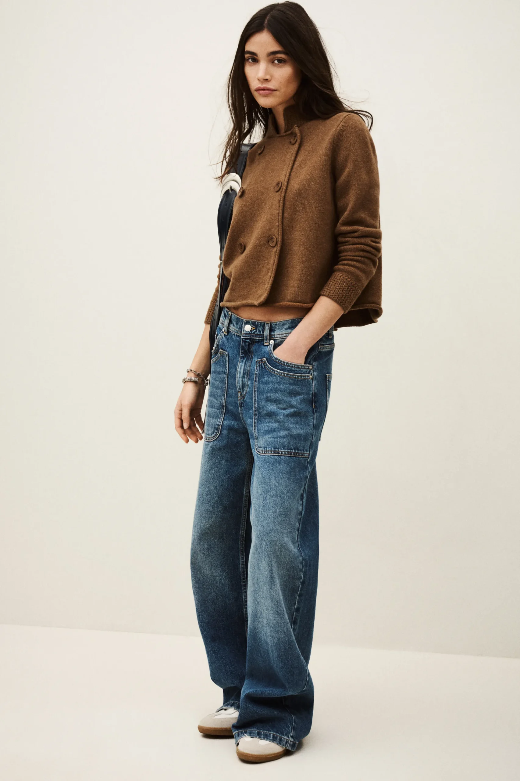 MELODIA double-breasted cardigan