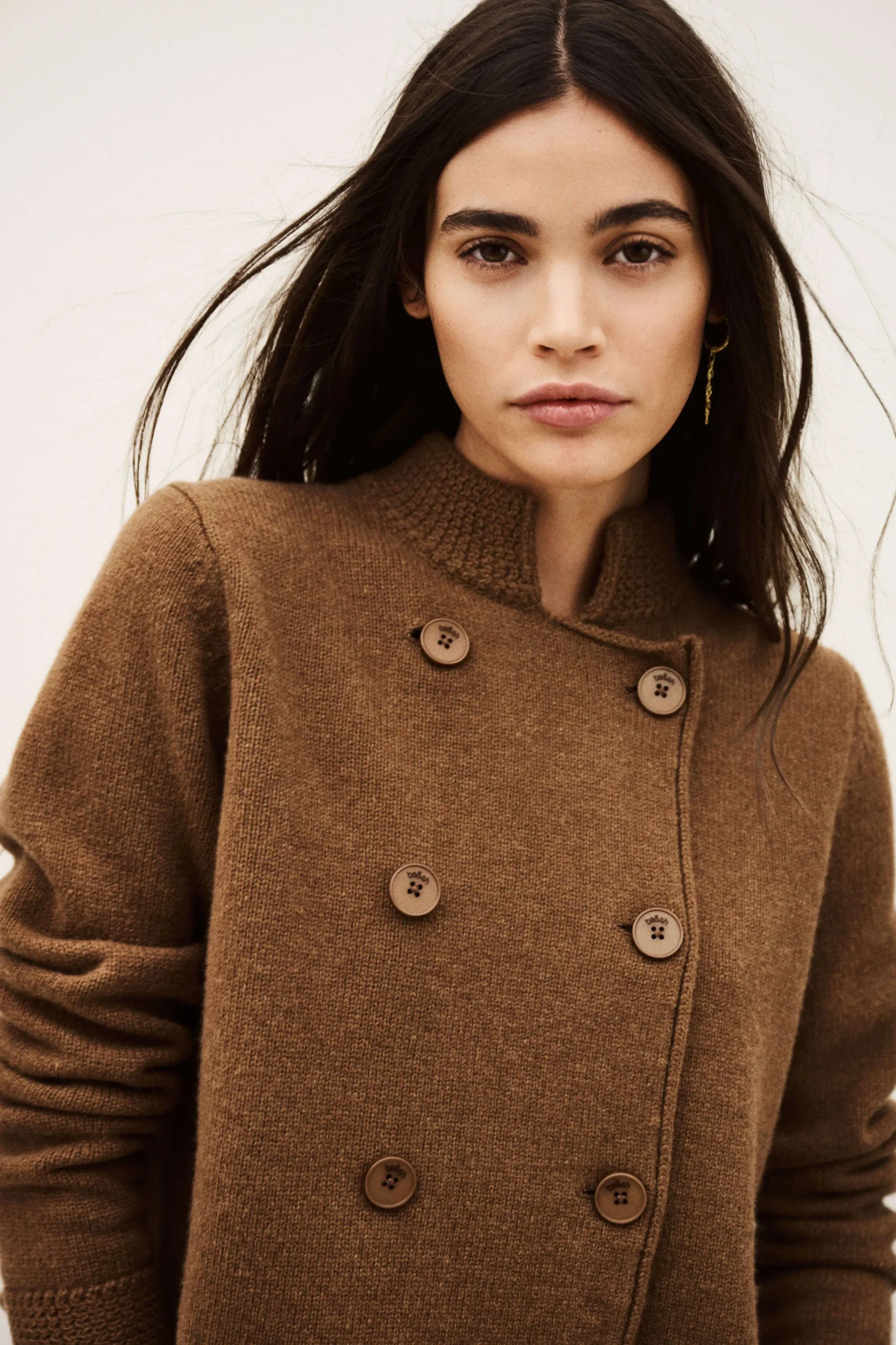 MELODIA double-breasted cardigan