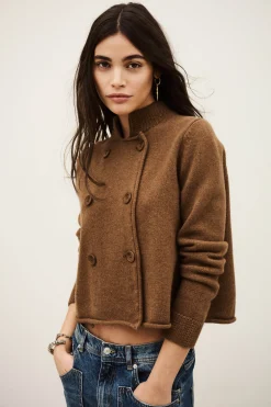 MELODIA double-breasted cardigan