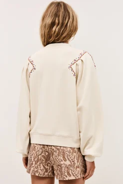 MESTA embroidered sweatshirt