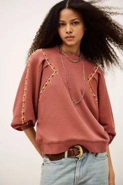 MESTA embroidered sweatshirt