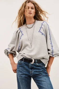 MESTA embroidered sweatshirt