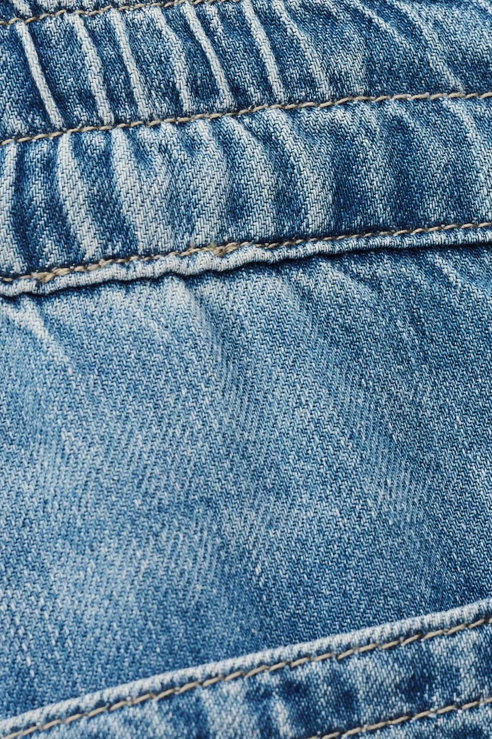 MIMA elastic waist jeans