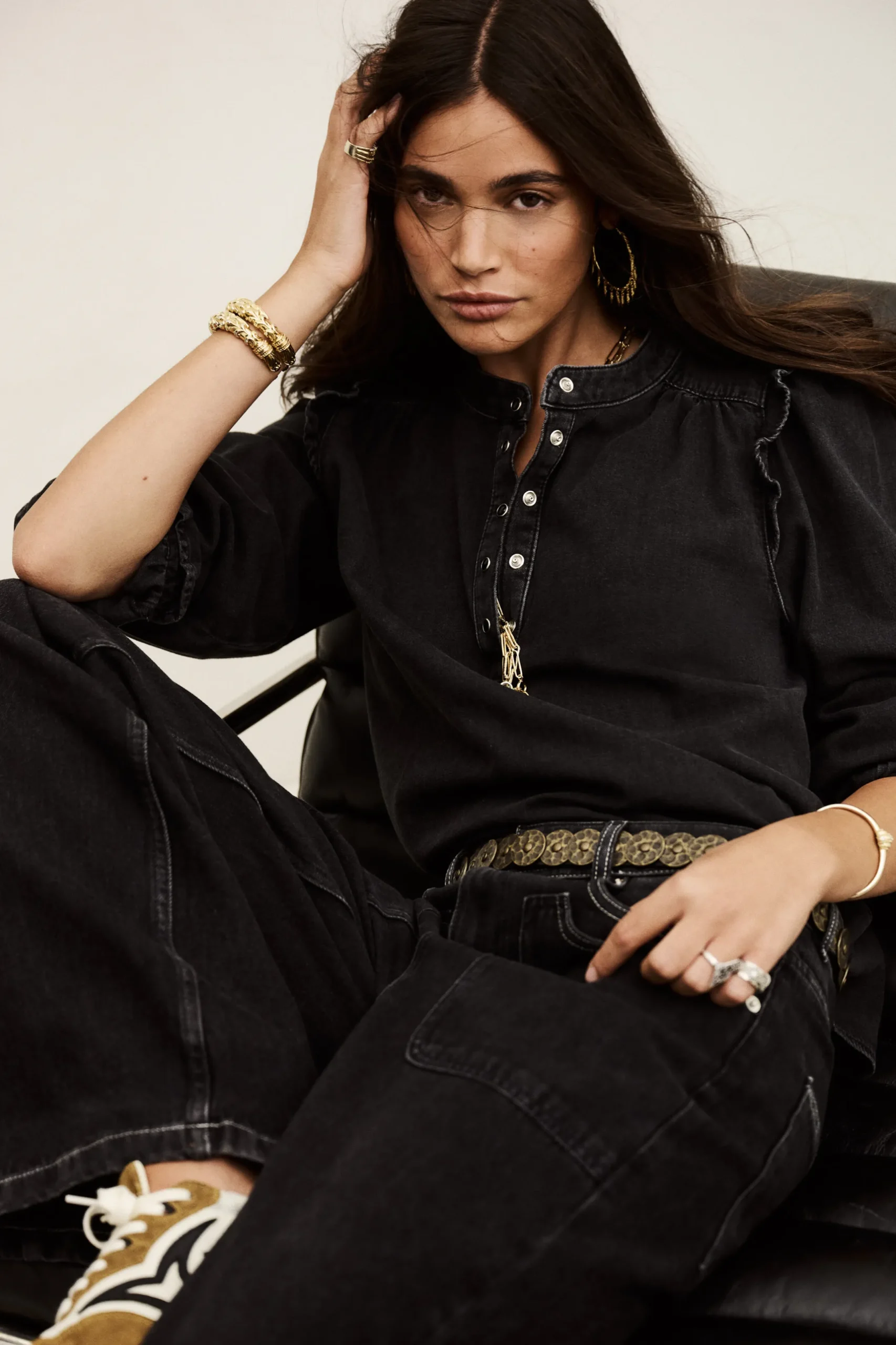 MIO shirt style top