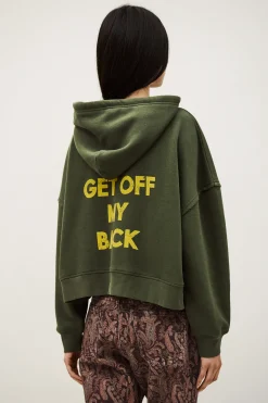 MOBY loose-fit hooded sweatshirt