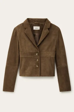 MORFEO suede leather jacket