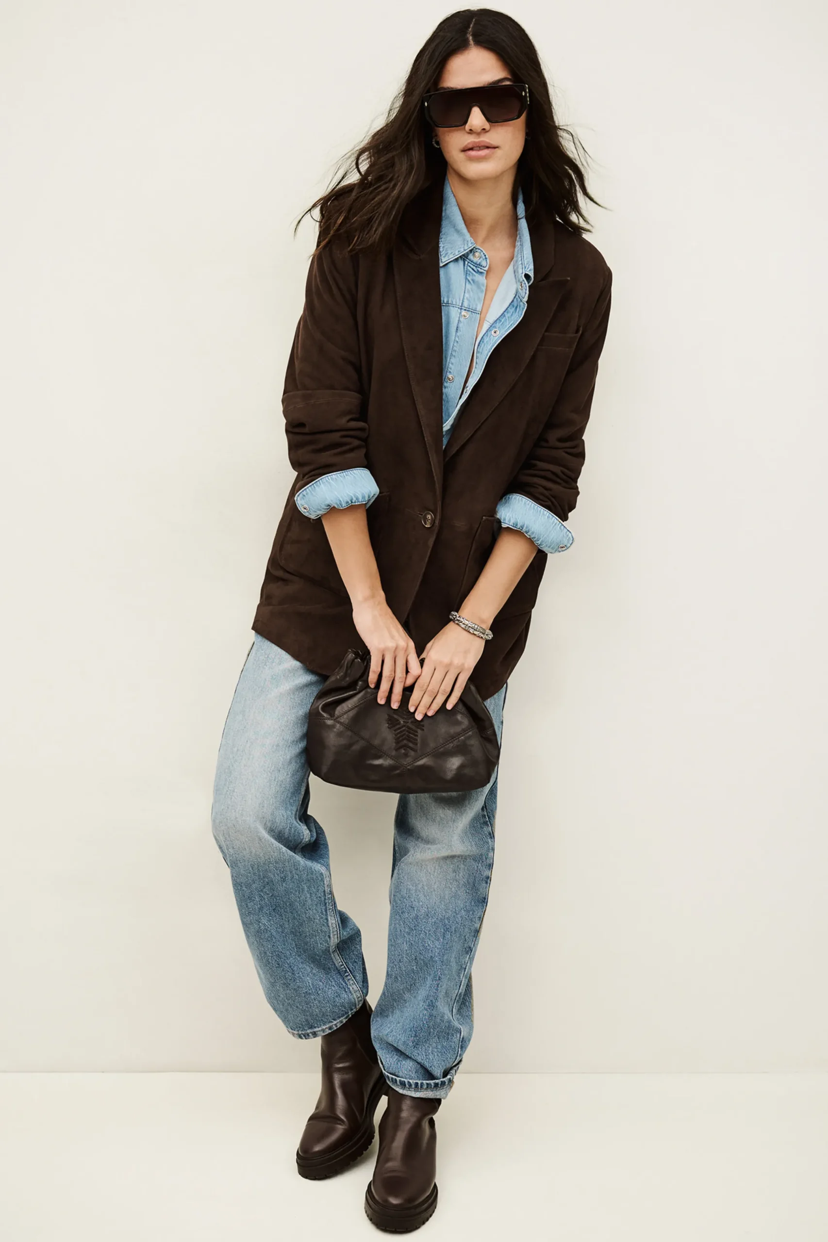 MOSTY long tailored blazer