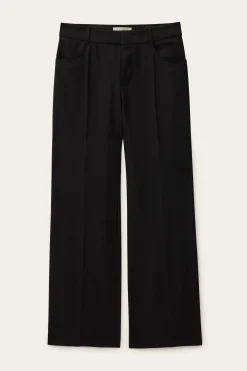 NIVES bootcut wool pants