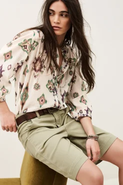 ODELIE patterned shirt