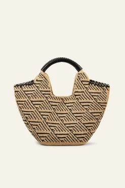 OPHELIA large raffia basket