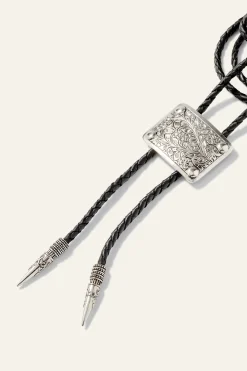 ORTAN silver bolo tie