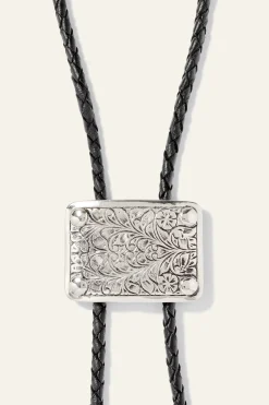 ORTAN silver bolo tie