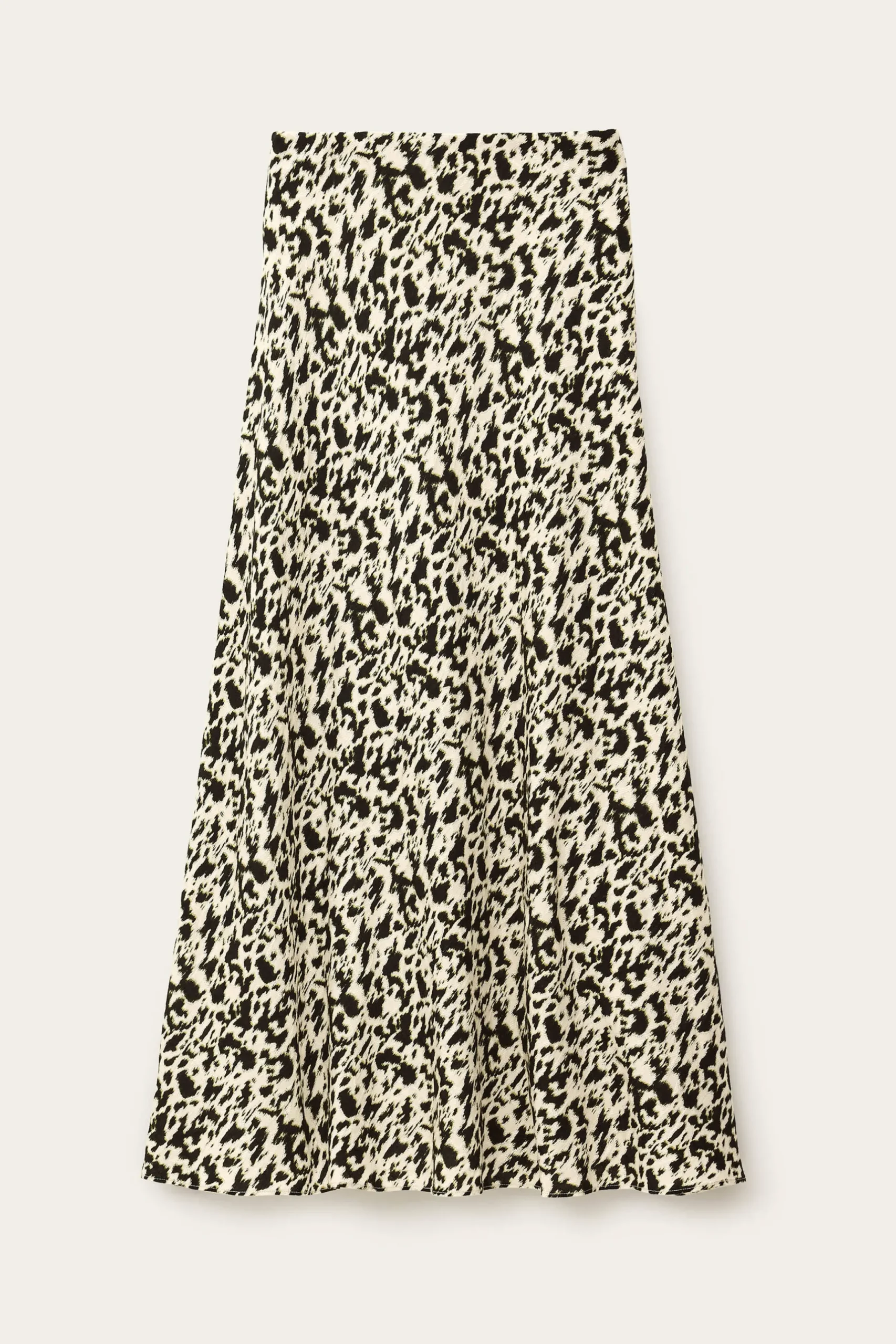 PAENA asymmetrical midi skirt