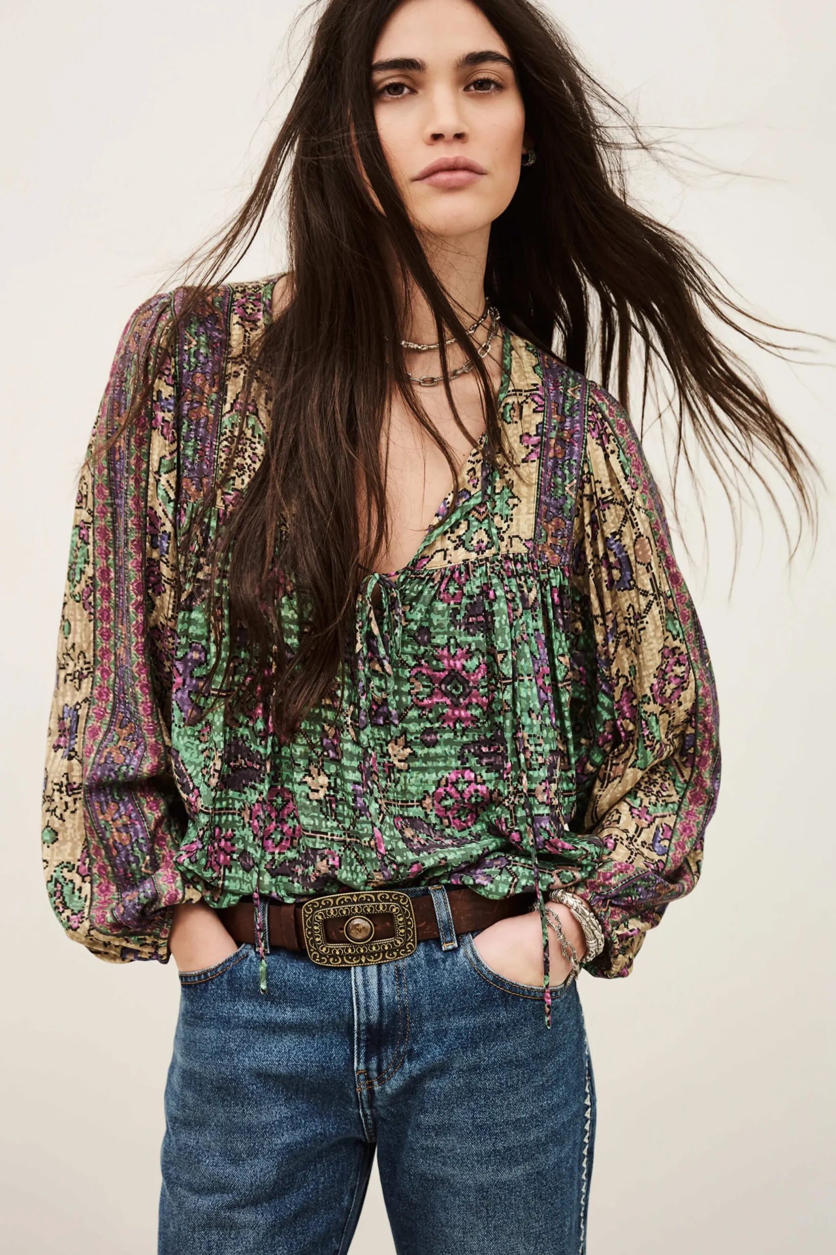 PAMILA loose blouse