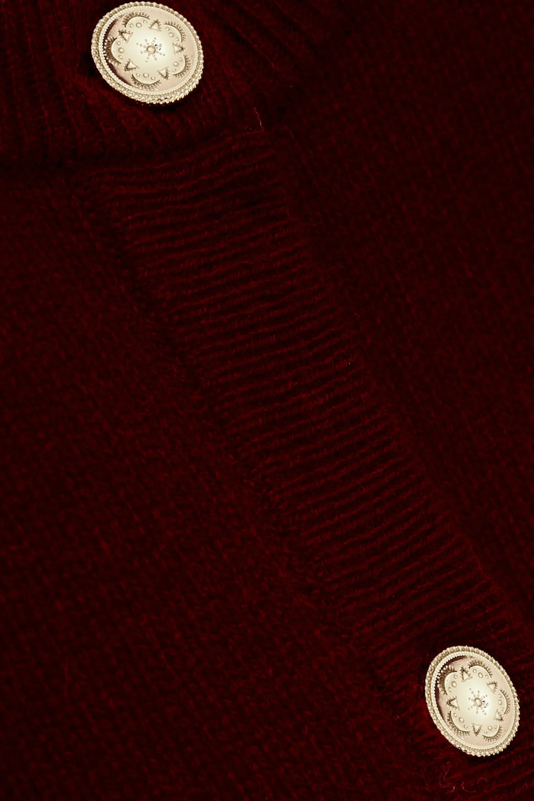 PEGG cropped knit cardigan