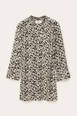 PERLA patterned mini dress