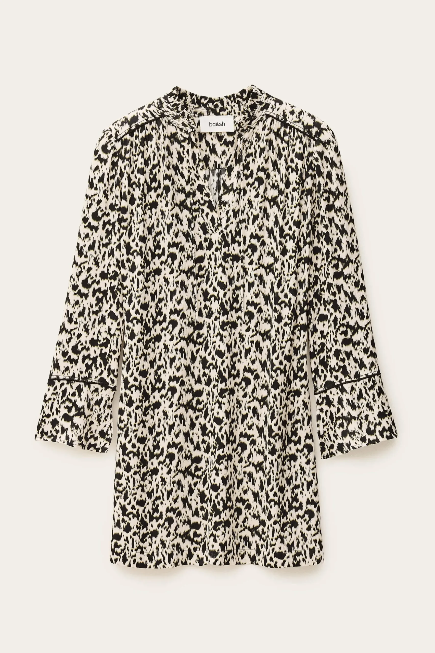 PERLA patterned mini dress