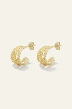 PERRINE zircon earrings