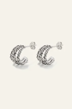 PERRINE zircon earrings