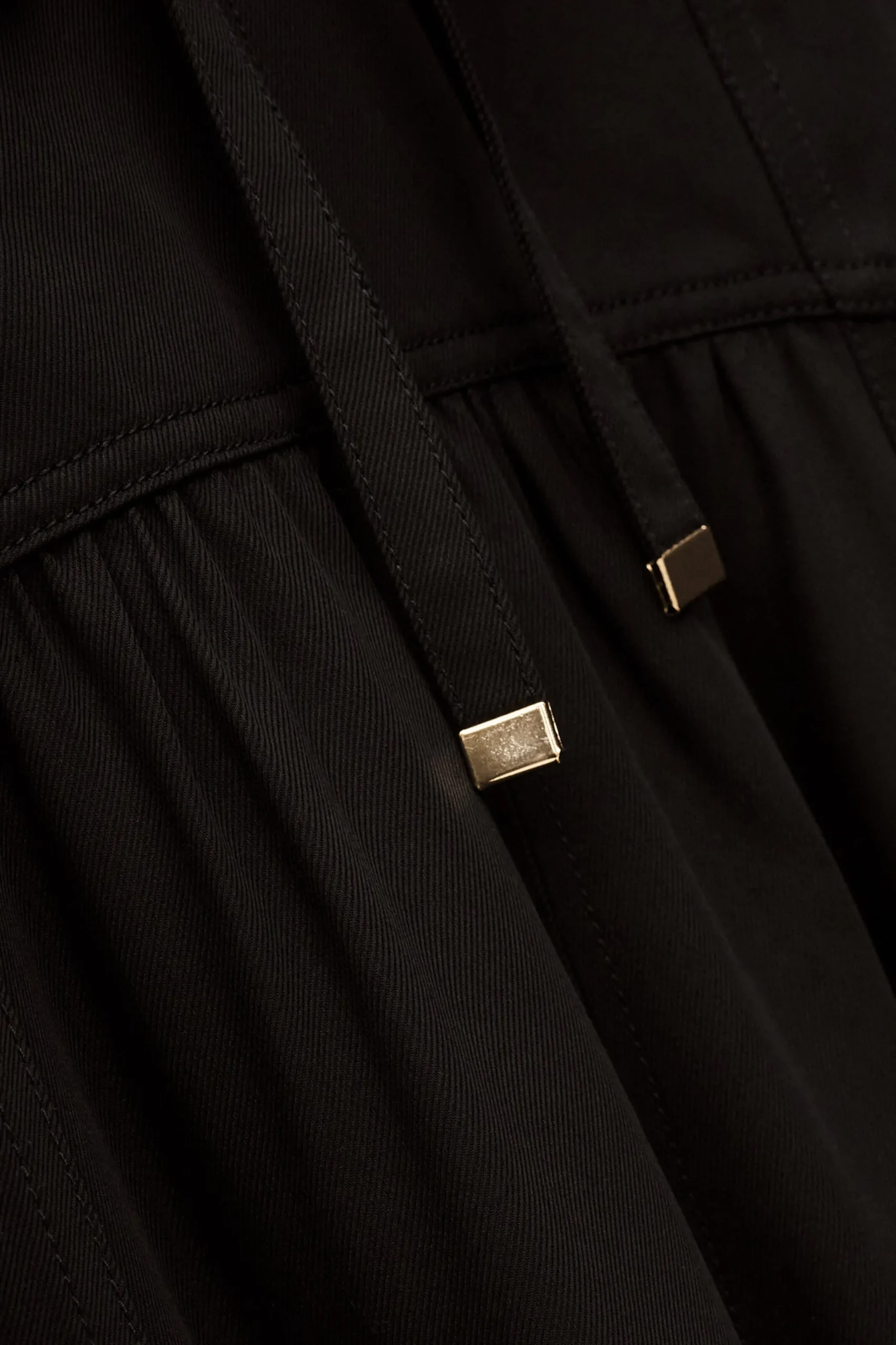 PONIA waisted midi skirt