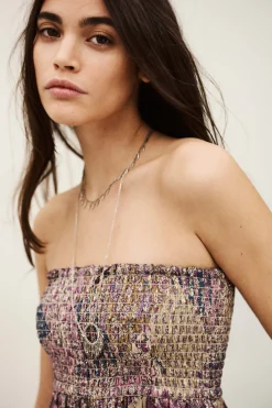 PRETTY strapless bustier top