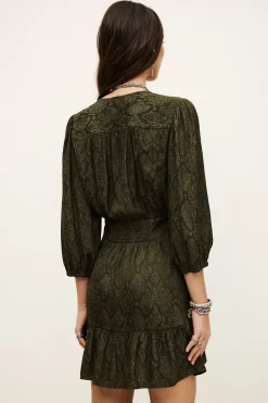 ROMEA patterned mini dress