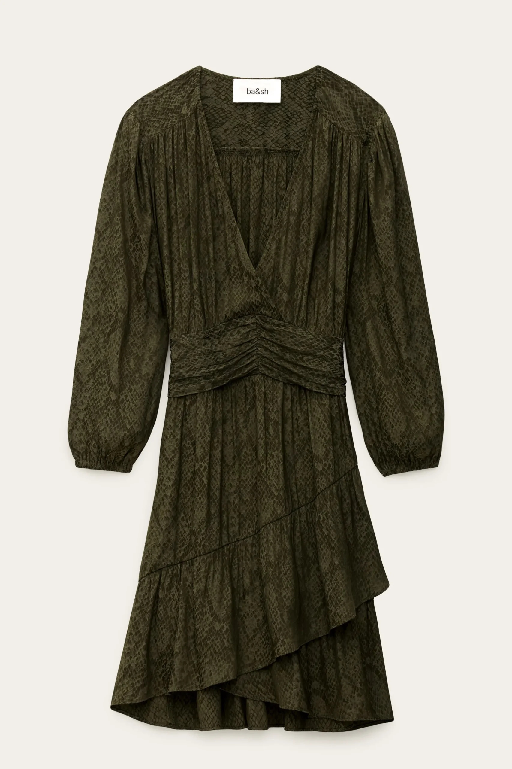 ROMEA patterned mini dress