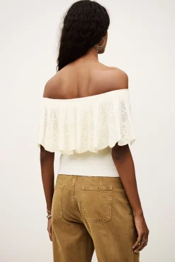 SALDA off-the-shoulder top