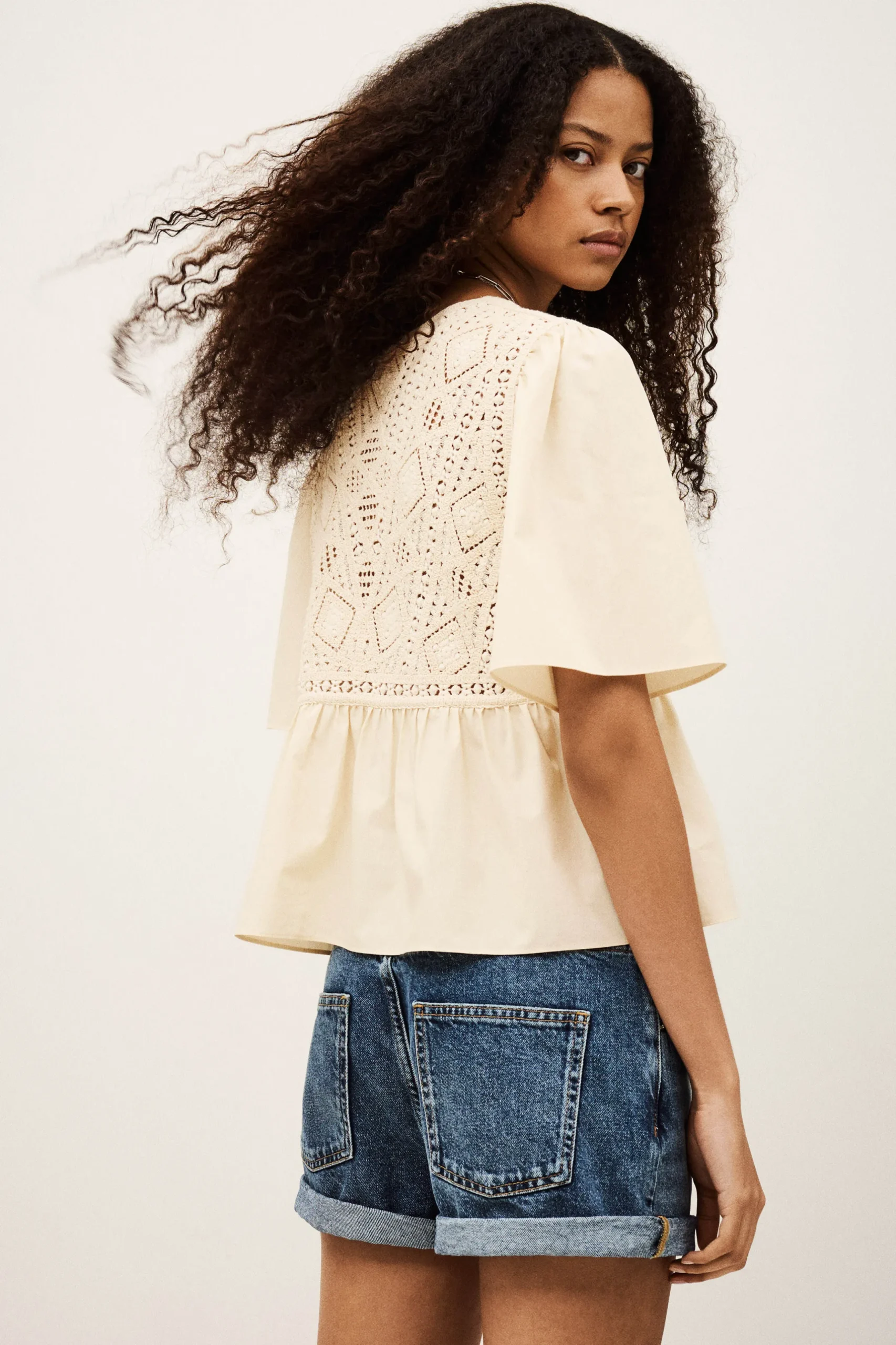 SALVI short-sleeved blouse