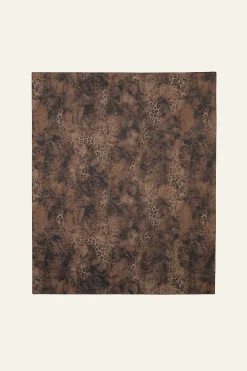 SARA animal print patterned scarf