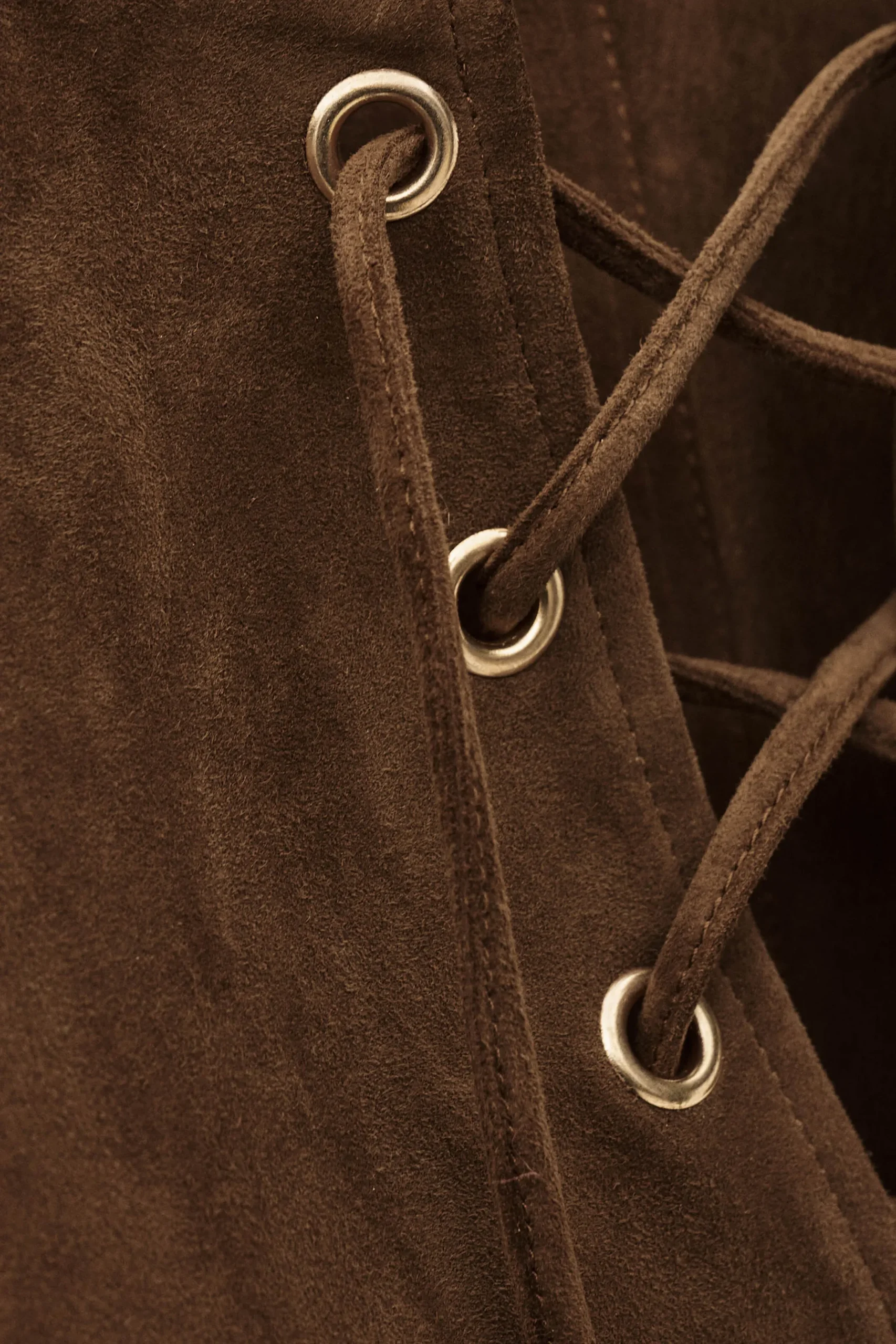 SEDA suede mini dress