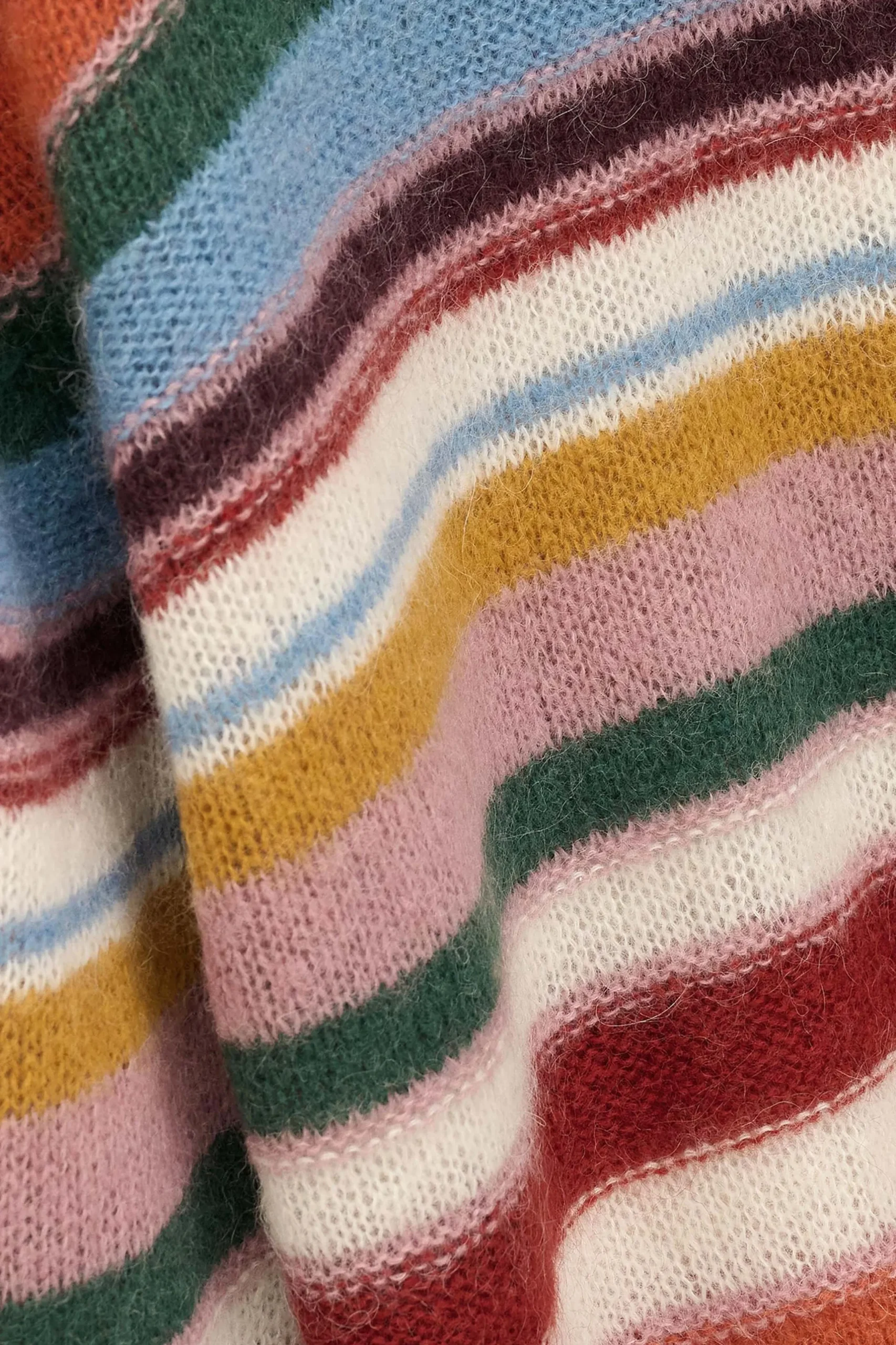 SERENA oversize striped sweater