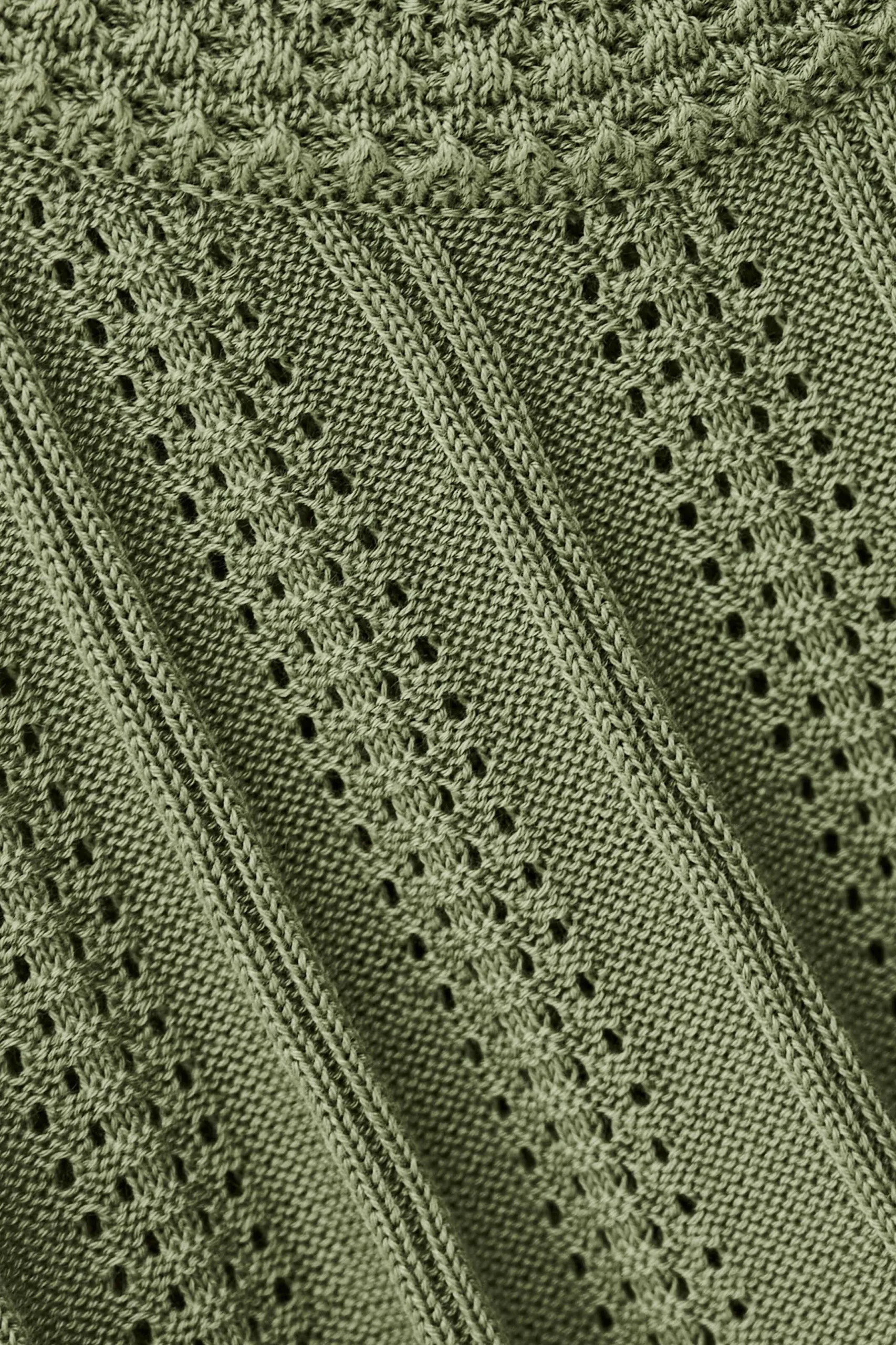 SERRES open-knit sleeveless top