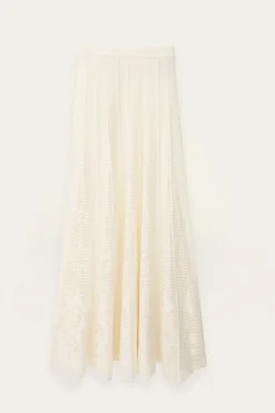 SERTA knit maxi skirt