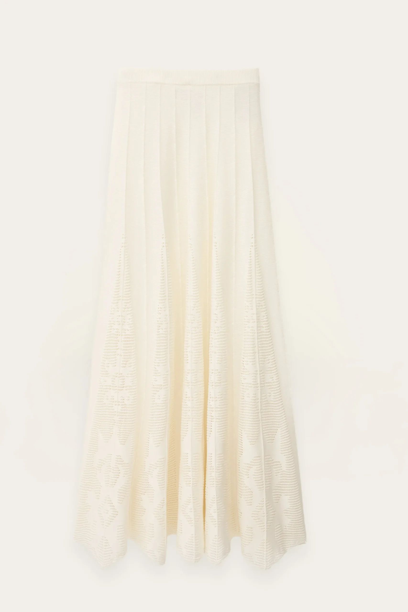 SERTA knit maxi skirt