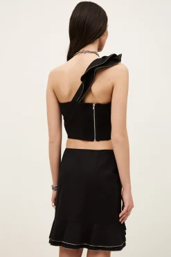 SWENIA layered ruffled top
