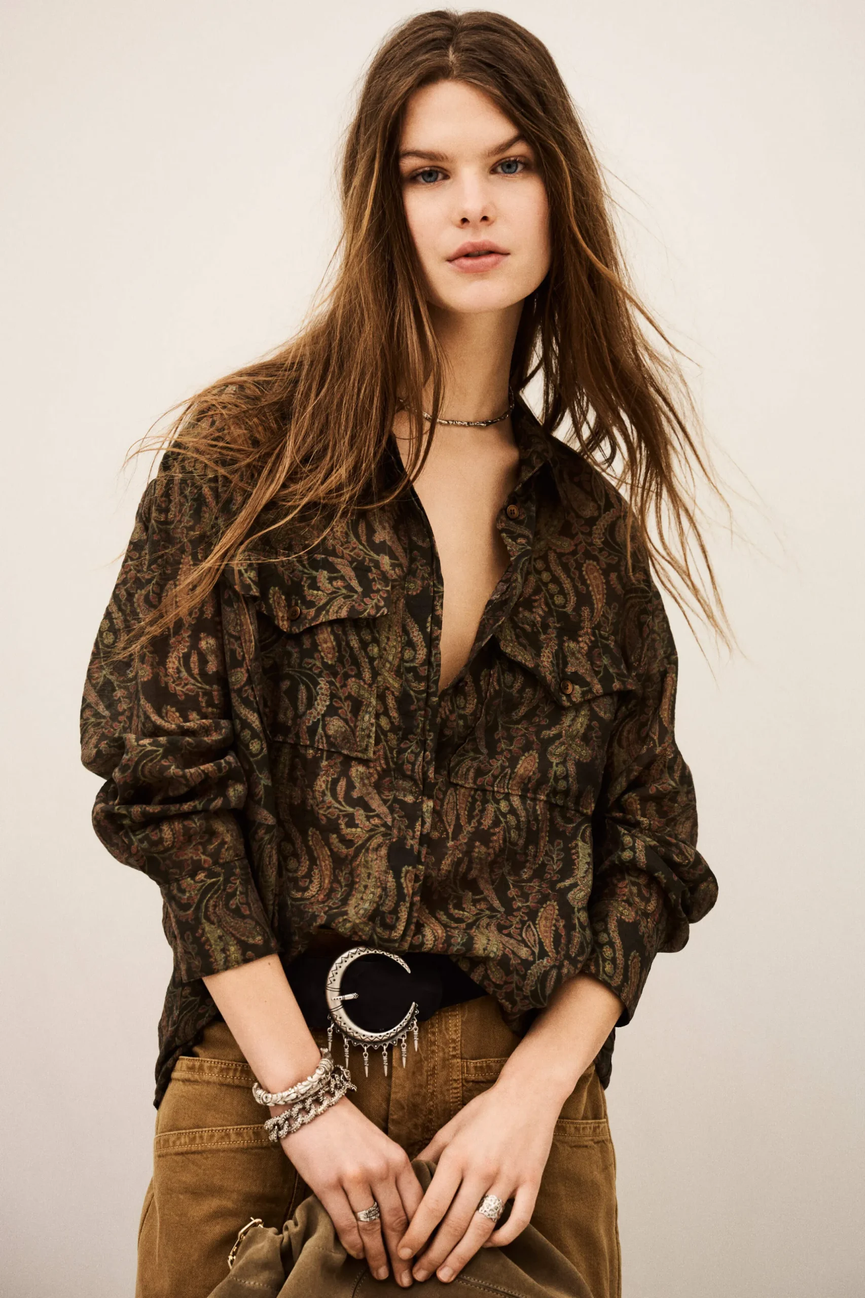 TAO Bohemian oversize shirt