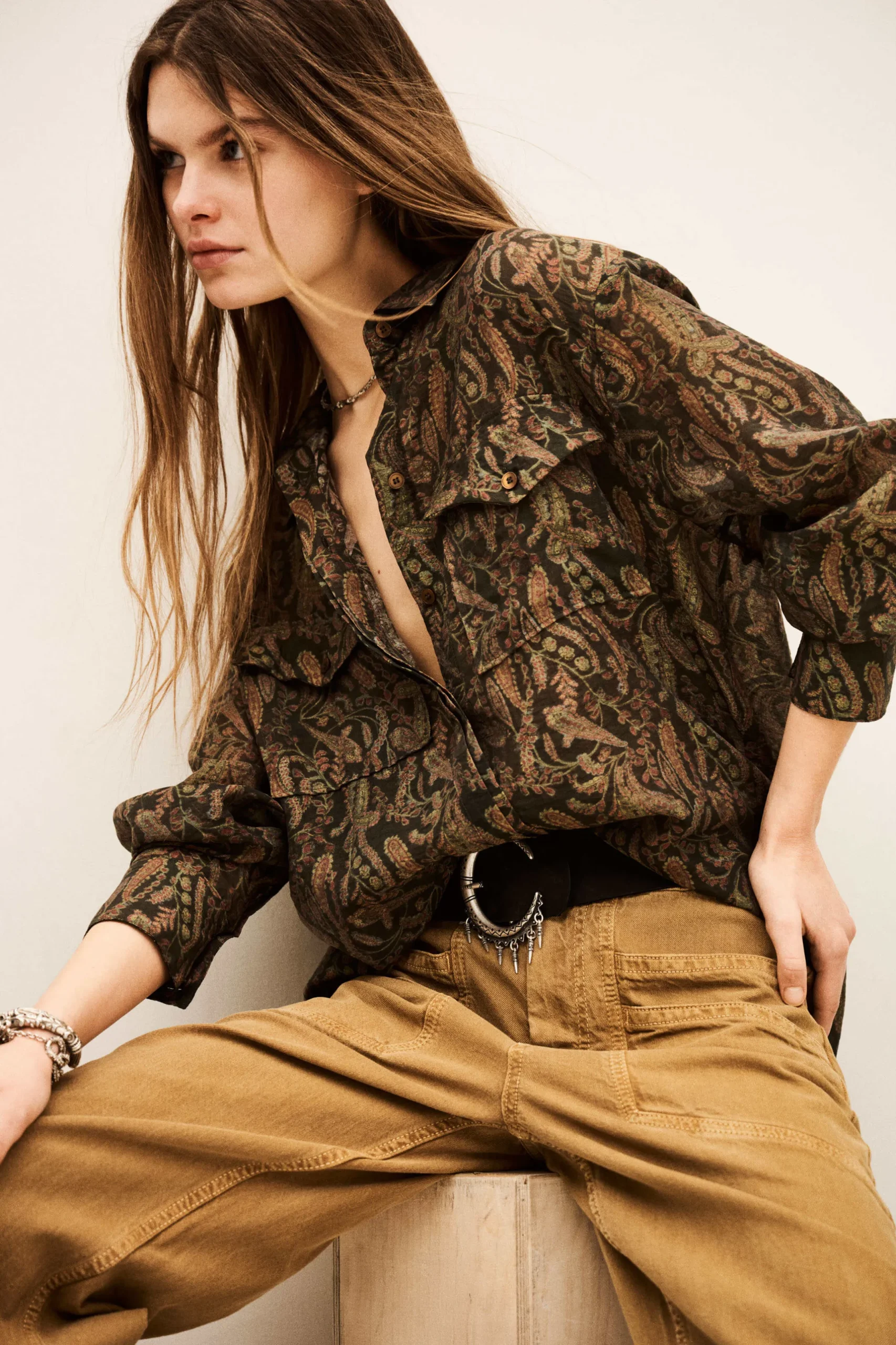 TAO Bohemian oversize shirt