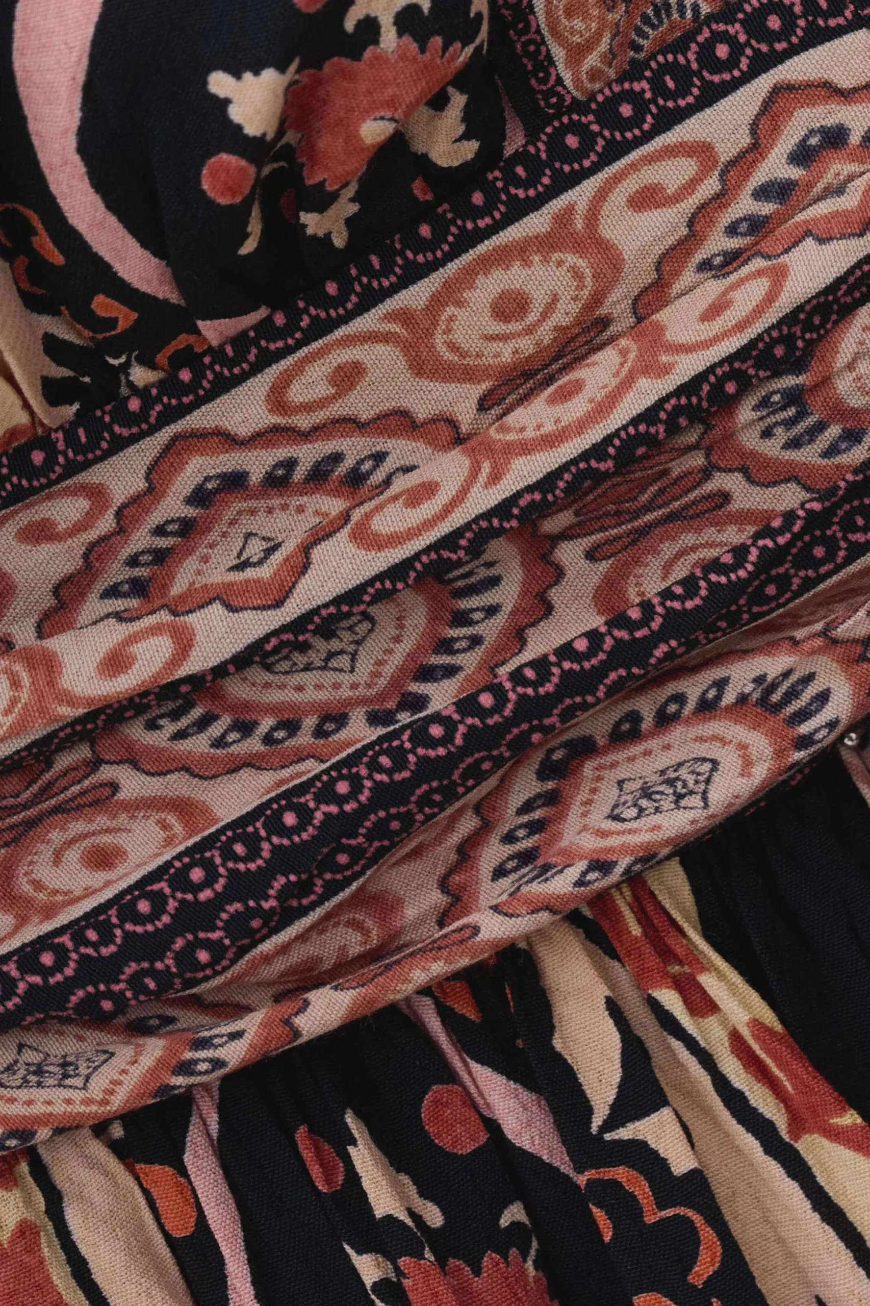 VERA patterned maxi dress