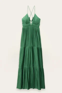 WASTA satin maxi dress